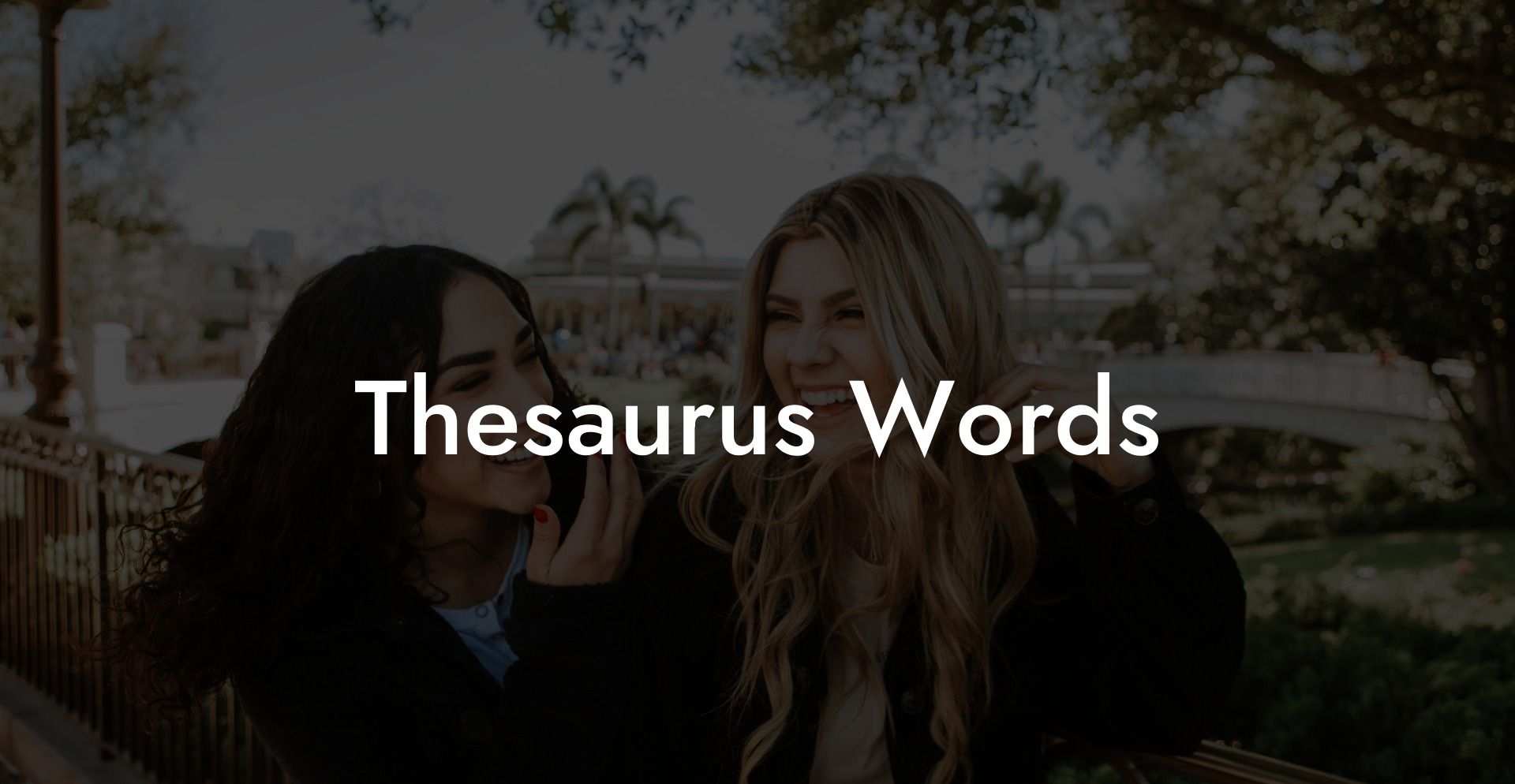 Thesaurus Words