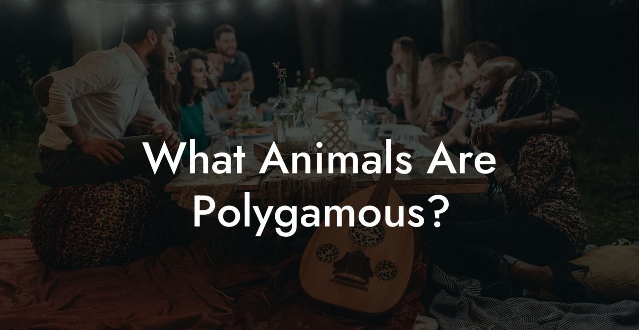 What Animals Are Polygamous?