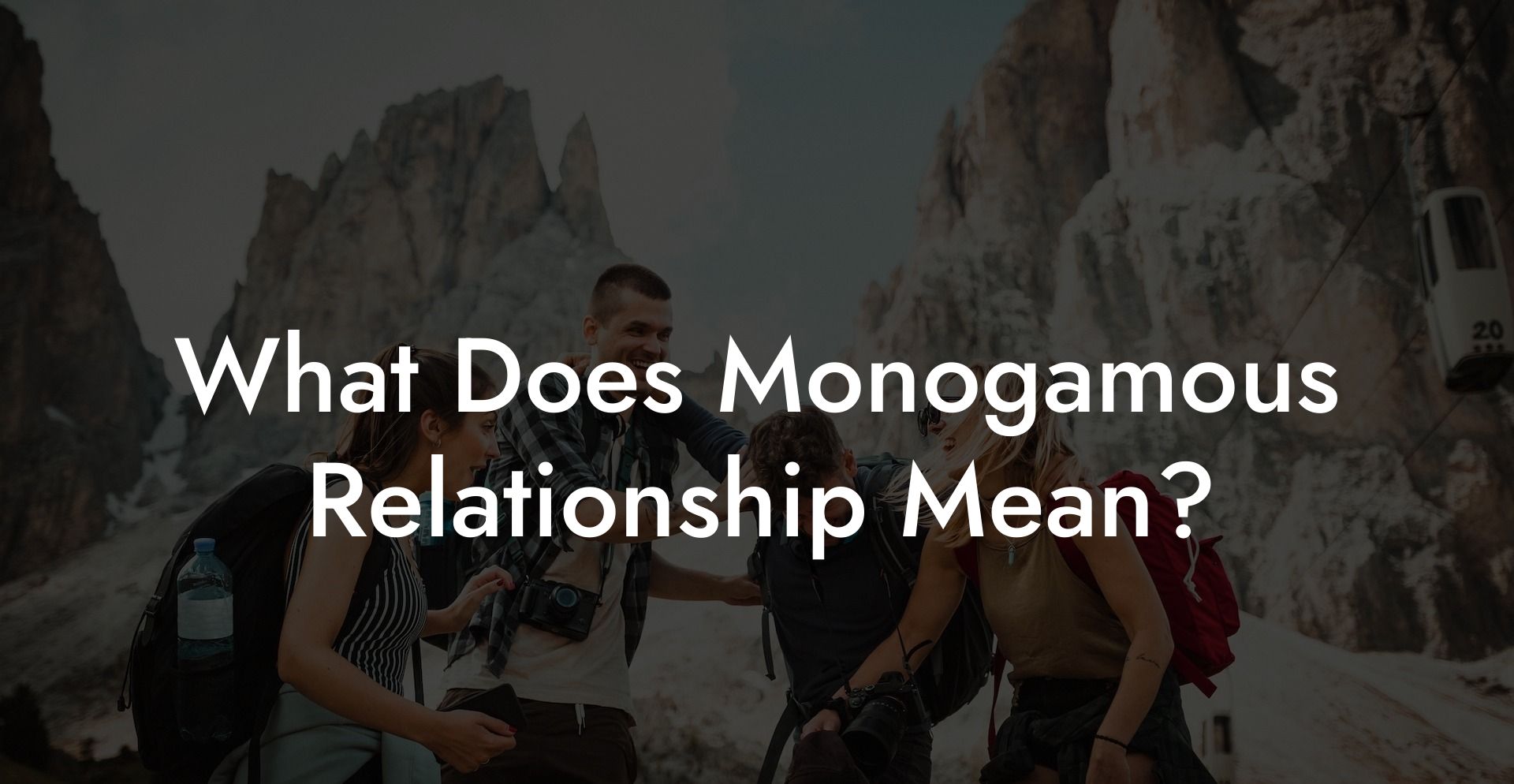 What Does Monogamous Relationship Mean