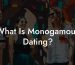 What Is Monogamous Dating?