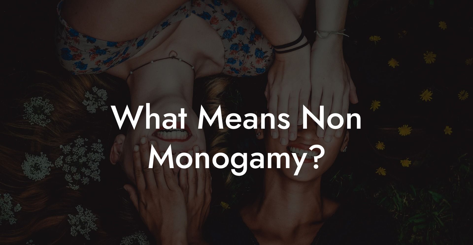 What Means Non Monogamy?