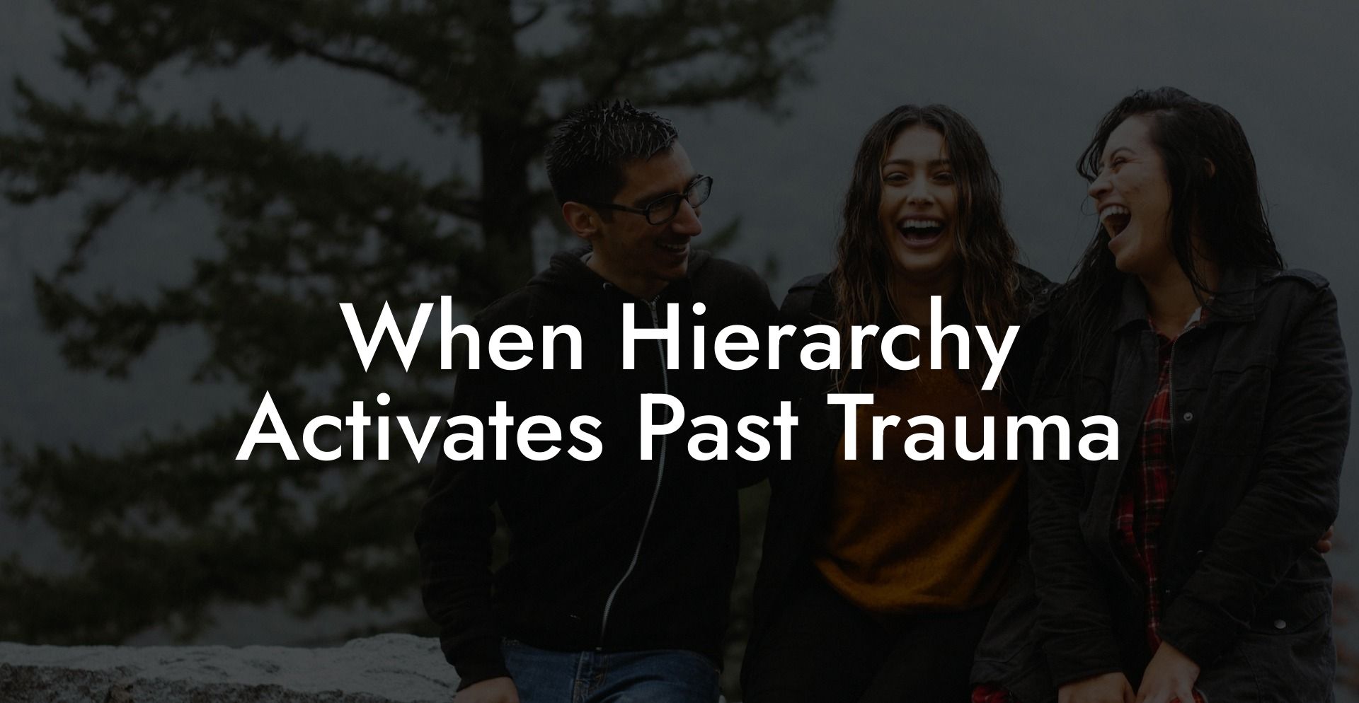 When Hierarchy Activates Past Trauma